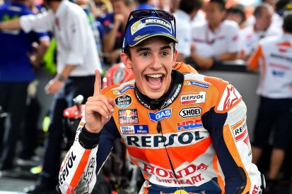 Marquez wins wild Argentina MotoGP race, Lorenzo among crashers