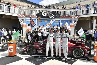 Mazda "never gave up" on its IMSA SportsCar win goal