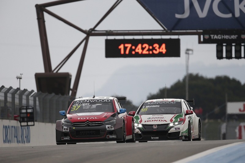Jose Maria Lopez resists Tiago Monteiro to win second WTCC race