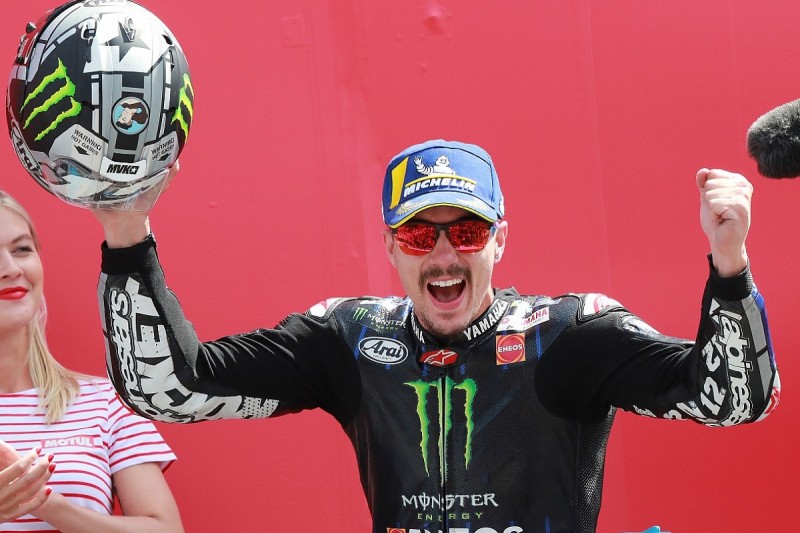 Yamaha's Vinales: A lot of pressure went out after Assen MotoGP win