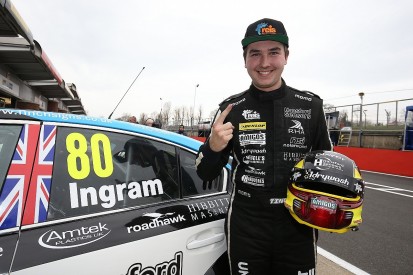 Toyota driver Tom Ingram takes maiden BTCC pole at Brands Hatch