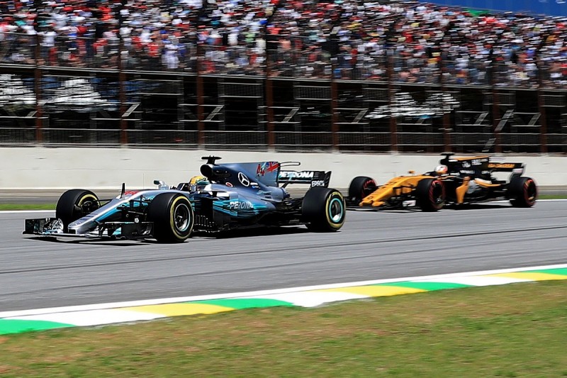 Brazilian GP: Recovering Hamilton quickest 'by a long way'