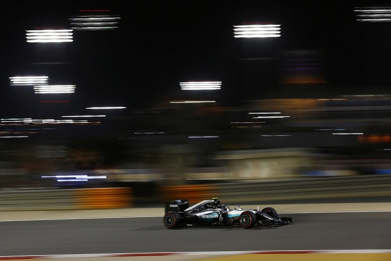 Nico Rosberg on top again in second Bahrain Grand Prix practice
