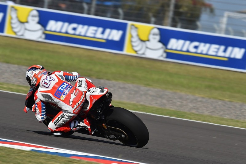 Ducati's Andrea Dovizioso leads first MotoGP practice in Argentina