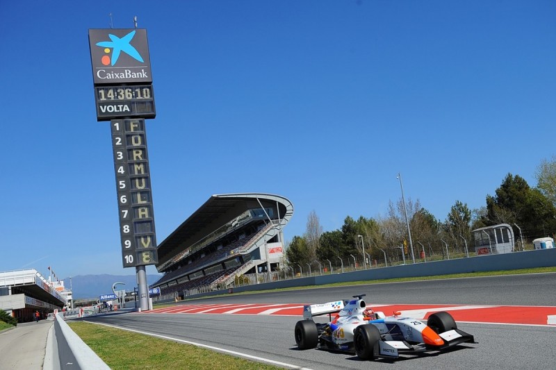 Yu Kanamaru tops final day of Barcelona FV8 3.5 testing
