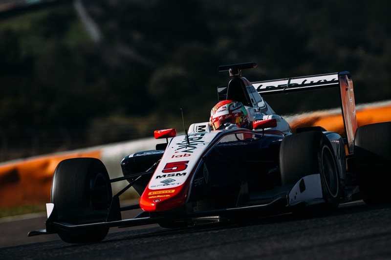 Antonio Fuoco stays on top in GP3 testing at Estoril