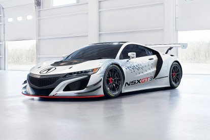 GT3 version of Acura NSX supercar revealed ahead of works project