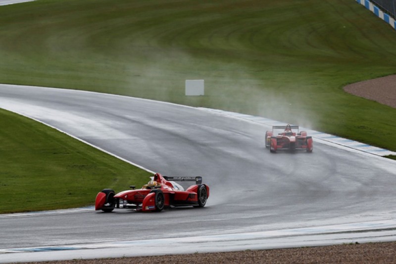 Formula E teams complete shakedown at Donington Park