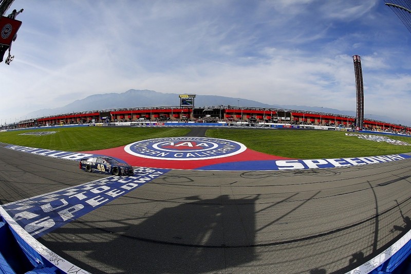 Fontana NASCAR: Jimmie Johnson snatches victory in overtime