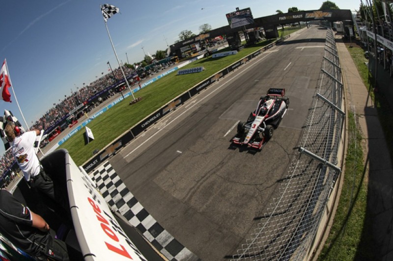 Detroit IndyCar: Helio Castroneves takes victory in Penske one-two