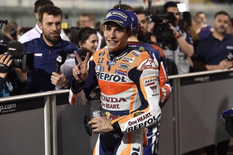 Marc Marquez: Second on Qatar MotoGP grid 'crazy' after poor tests