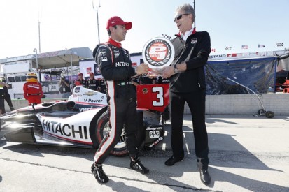 Detroit IndyCar: Helio Castroneves gives Penske home pole