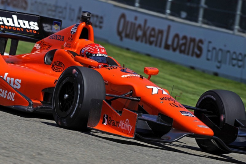 Detroit IndyCar: Simon Pagenaud ends Friday practice on top