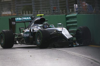 Nico Rosberg apologises to Mercedes for Melbourne practice crash