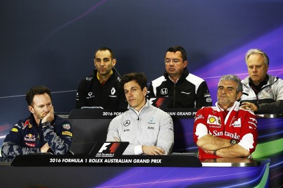 Australian GP Friday team bosses' press conference