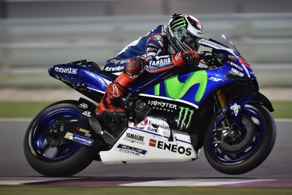 Jorge Lorenzo leads Valentino Rossi in first Qatar GP practice