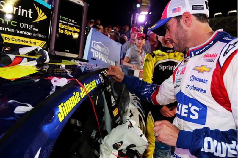 Jimmie Johnson was never worried by 2014 NASCAR winless streak