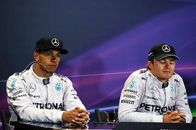 Hamilton surprised by feud with F1 team-mate Rosberg