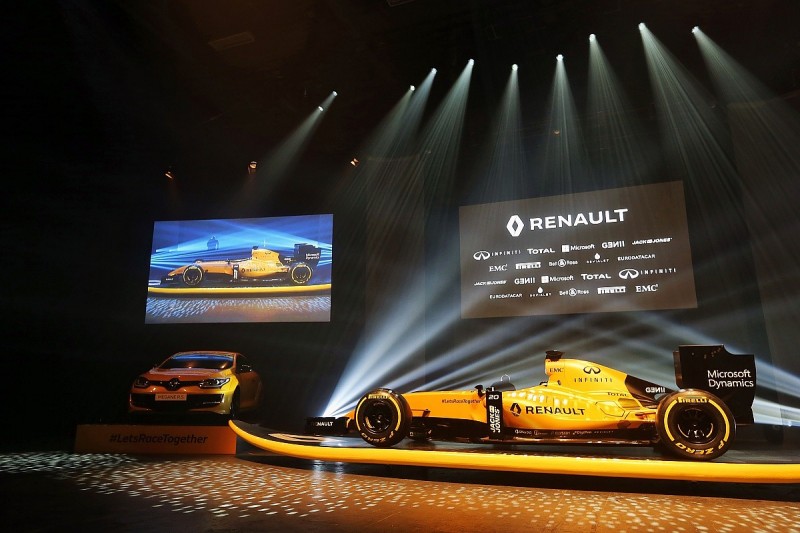 Renault reveals its definitive 2016 Formula 1 livery