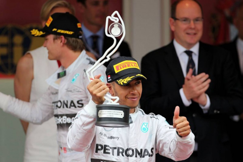Monaco GP: Lewis Hamilton had to drive with eye closed
