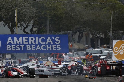 Rahal slams 'brain-dead' Munoz for St Petersburg IndyCar pile-up