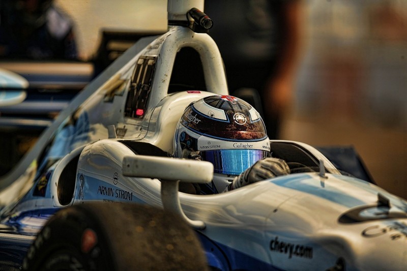 Ex-F1 driver Chilton 'disappointed' with IndyCar qualifying debut