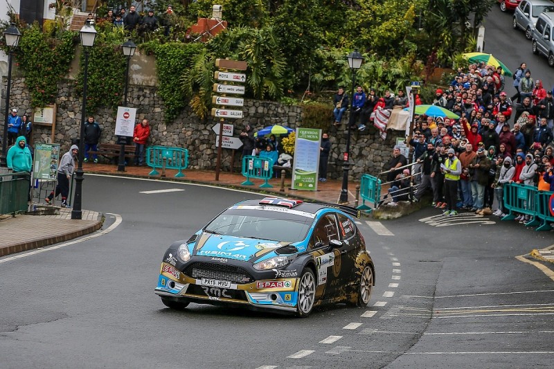 WRC driver Mads Ostberg crashes out of lead in ERC debut