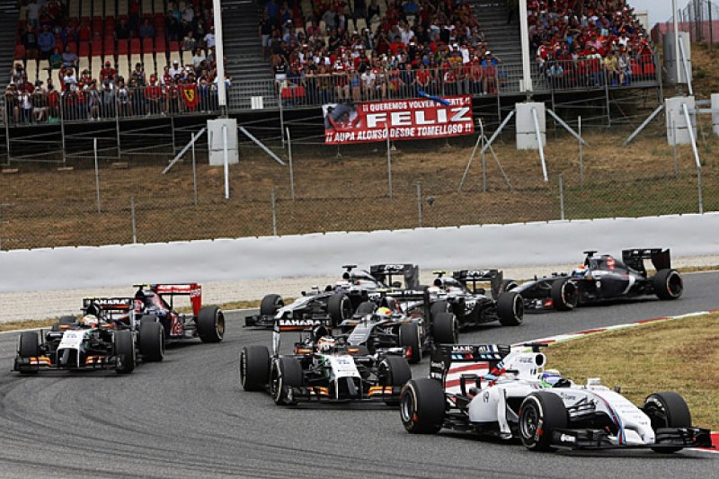 Felipe Massa calls for Formula 1 to study grip levels