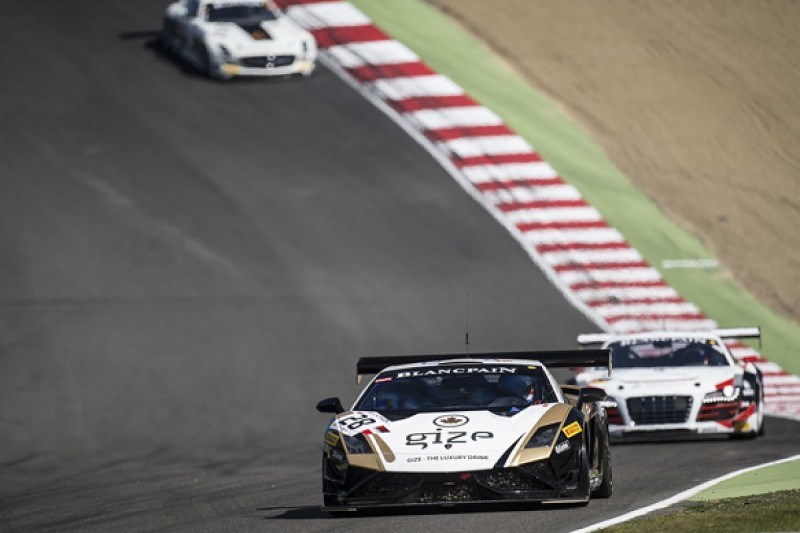 Brands Hatch Blancpain: Grasser Lamborghini wins qualifying race