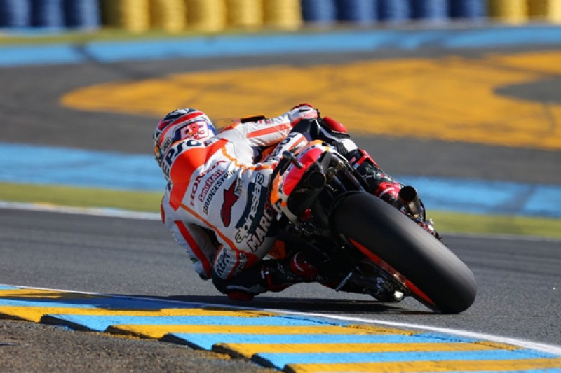 Le Mans MotoGP: Marc Marquez leads the way in first practice
