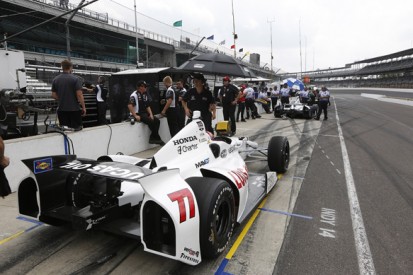 Indianapolis 500: Simon Pagenaud fastest as rain limits running