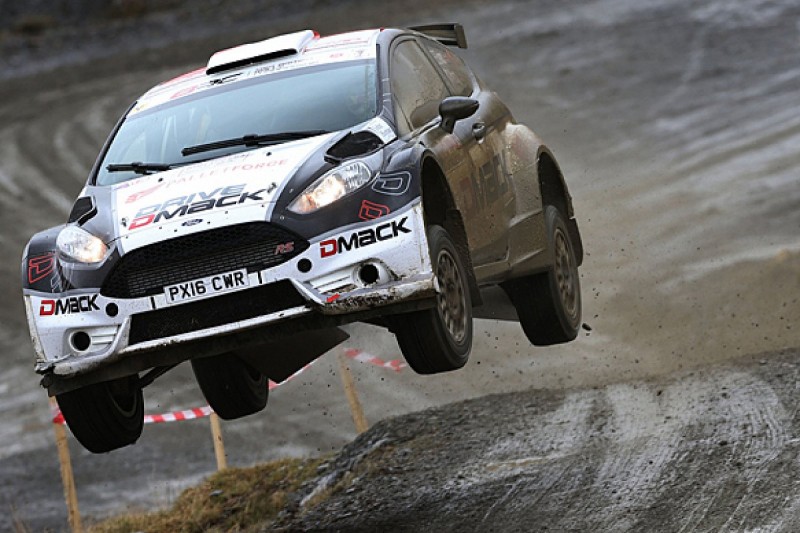 Elfyn Evans takes narrow win as British Rally Championship returns