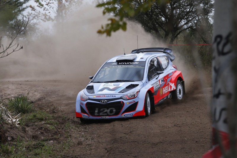 Thierry Neuville says Hyundai's i20 WRC now proving its pace