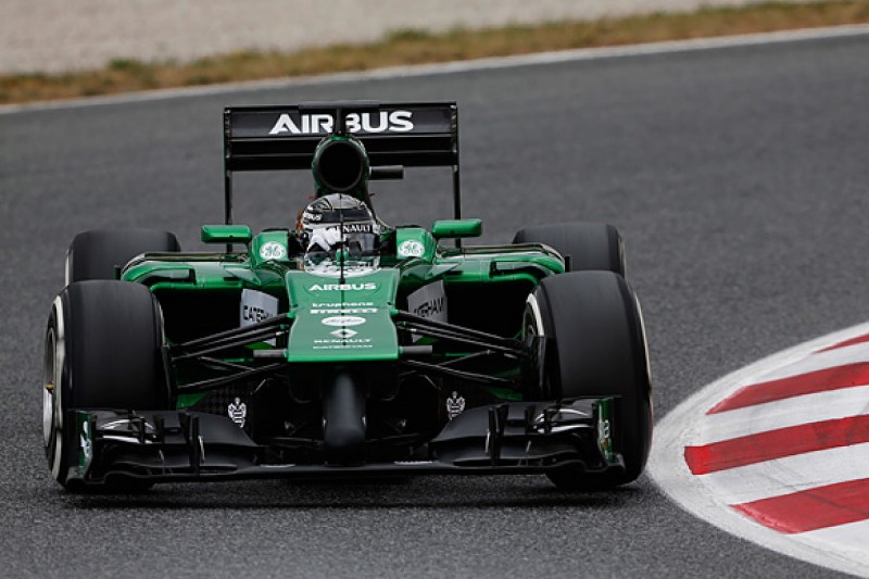Caterham pulls out of Barcelona F1 test due to chassis damage