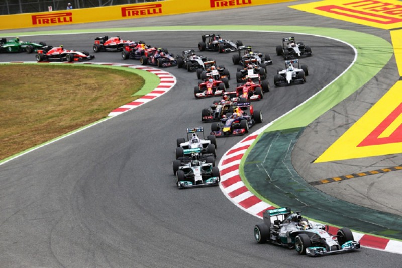 Spanish GP: Lewis Hamilton denies Nico Rosberg in F1 thriller