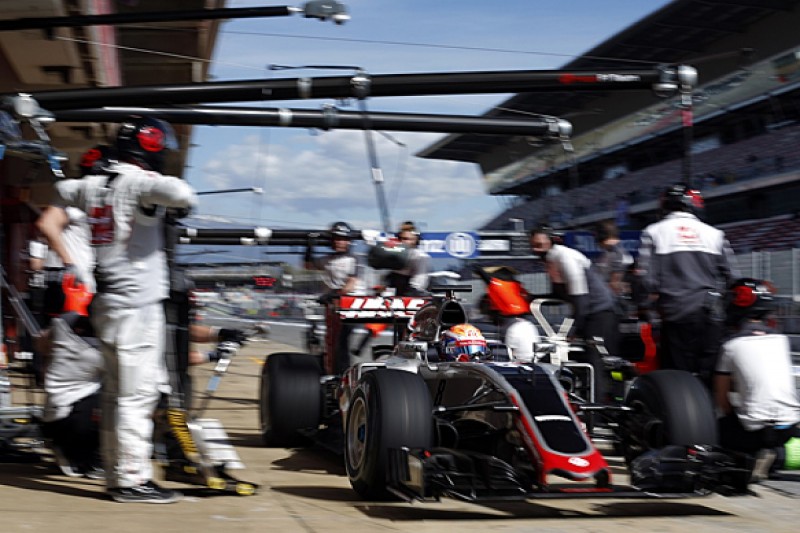 Haas's Romain Grosjean puzzled by Barcelona F1 test incident