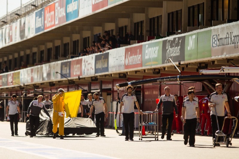 Haas Formula 1 team to work overnight to solve fuel system problem
