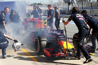 Red Bull F1 team resolves brake issue behind Kvyat's test problem
