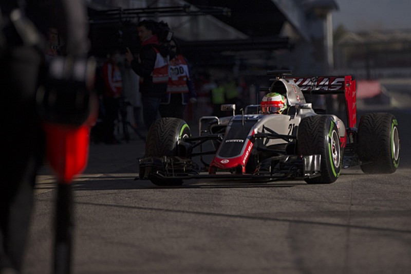 Troubled start to Haas's second Formula 1 test week