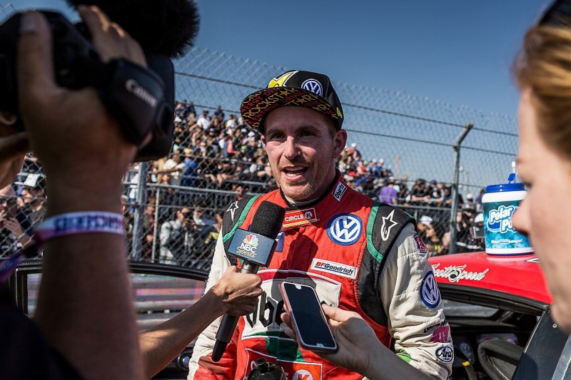 Speed secures third Global Rallycross title, Foust wins finale
