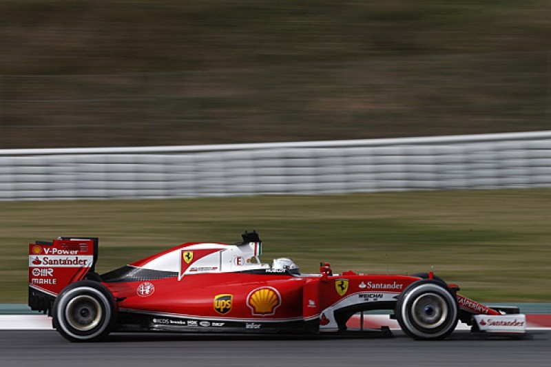 F1 testing: Ferrari's Sebastian Vettel 'very positive' after first day
