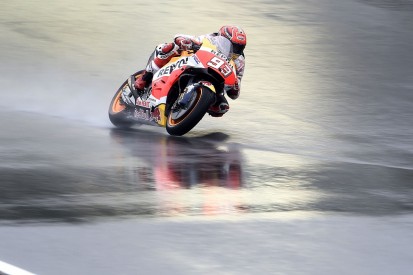 Motegi MotoGP: Marc Marquez dominates wet first practice