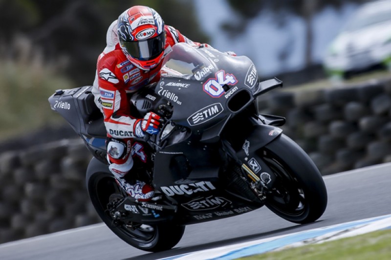 Ducati's Dovizioso and Iannone shrug off low-key MotoGP test pace