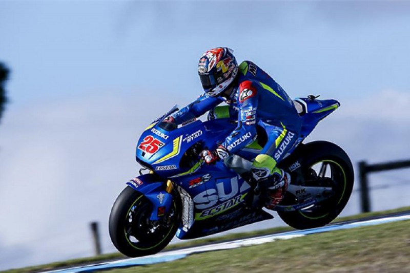 Suzuki's Vinales pips Honda's Marquez in Phillip Island MotoGP test