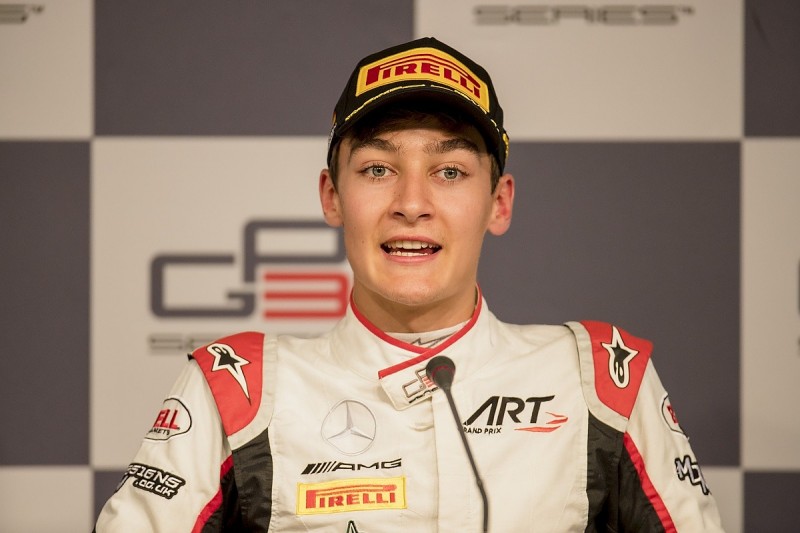 Mercedes' GP3 champion Russell wants to partner Norris in F2 in '18