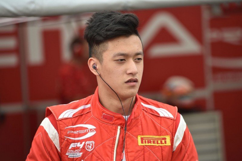 Ferrari protege Guan Yu Zhou gets Motopark European Formula 3 seat