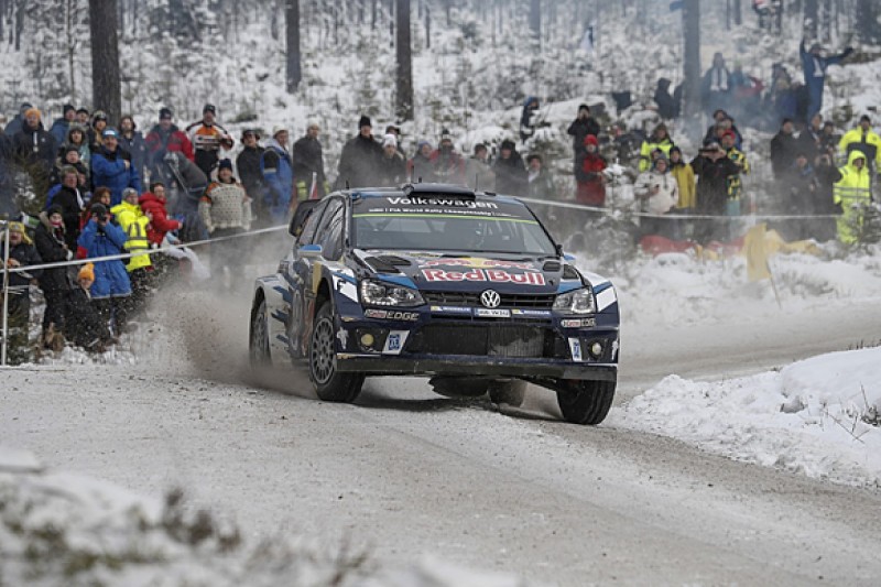 WRC Rally Sweden: Sebastien Ogier beats Hayden Paddon to victory