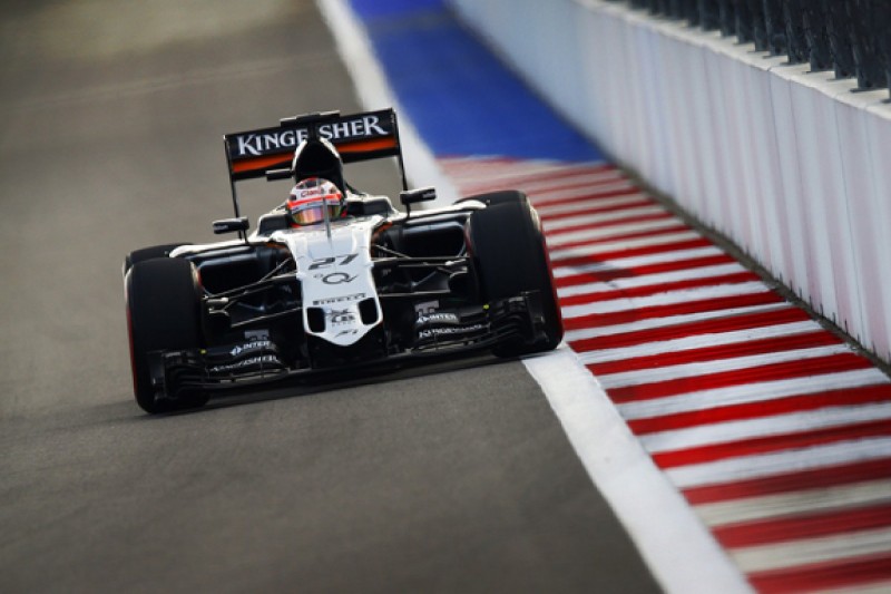 Force India's 2015 B-spec a strong base for '16, Hulkenberg feels