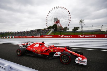 Sebastian Vettel leads crash-interrupted first Japanese GP practice