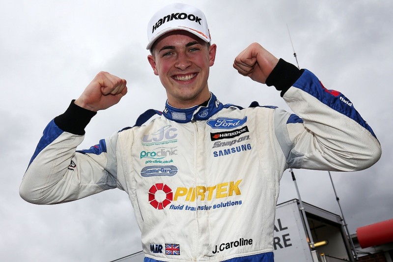 Jamie Caroline wins British Formula 4 title at Brands Hatch